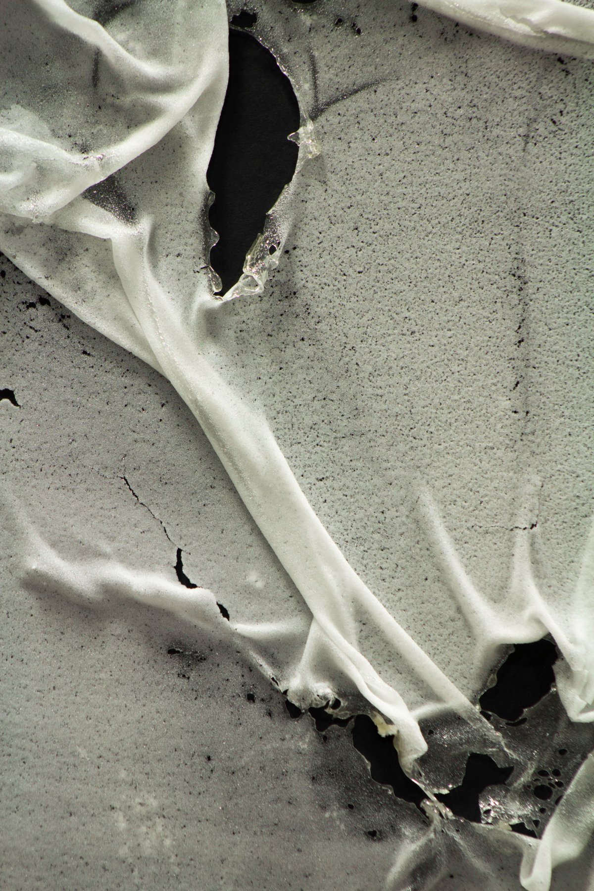 Memory Failure — glass membrane work by Alexander Lozano